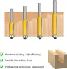 4 Stück Bündigfräser 8mm Schaft, Holz Fräser Für Oberfräse, Produktbild-Vorschau 4