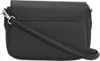 A black LACOSTE flap crossover bag shown from the back. Anteprima dell’immagine prodotto