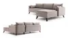 Hanah Home, Bella- BLC1513, Sahne, Schlafsofas, Rahmen: Produktbild-Vorschau 6