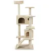 Katzenkratzbaum 132cm Kratzbaum Kletterbaum Spielbaum Sisal Produktbild-Vorschau 4