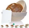 Set di 2 cestini di lievitazione rotondi incl. raschietto Anteprima dell’immagine prodotto 9