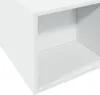 vidaXL Postel White 150x200 cm Dřevěný materiál Náhled obrázku produktu 6