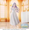 A figurine of a character in a white dress standing in a room with ornate windows and a draped table. Anteprima dell’immagine prodotto