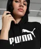 PUMA Damen Ess Logo Hoodie Tr Sweatshirt, Black, S Produktbild-Vorschau 5