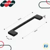 KOTARBAU® Set di 6 maniglie per mobili nero 148 mm maniglie Anteprima dell’immagine prodotto 3