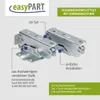 easyPART 1000044950 Türscharnier Set passend für BOSCH Produktbild-Vorschau 2