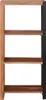Étagère vidaXL marron 50 x 30 x 110 cm en bois massif Voir les images du produit 2