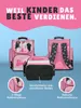 Mädchen Schulranzen 1. Klasse in Rosa mit Barbie Motiv Produktbild-Vorschau 5