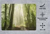 MuchoWow® Mauspad Mousepad Wald - Licht - Natur - Produktbild-Vorschau 2