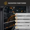Bomann® Backofen 50cm mit Herd | Elektroherd freistehend 50 Produktbild-Vorschau 5