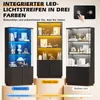 Sklenené vitríny s LED osvetlením a pohybovým senzorom, 75 Náhľad obrázku produktu 4
