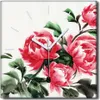 Coloray Uhr auf Leinwand 30x30 cm Wand Uhr Dekoration Produktbild-Vorschau 1
