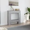 vidaXL Obestavba krbu Grey Sonoma 81x18x82 cm Materiál na Náhled obrázku produktu 3