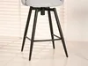 Chaise de bar rembourrée KATIANA - gris / noir Voir les images du produit 4