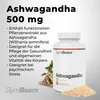 GymBeam - Ashwagandha (500 mg) 240 capsule Anteprima dell’immagine prodotto 2