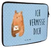 Mr. & Mrs. Panda Laptop Tasche Bär Liebesbrief 33 x 42 cm - Produktbild-Vorschau 3