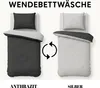 Winter Bettwäsche 135x200 cm. 2 teilig Cashmere Touch Produktbild-Vorschau 2