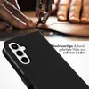 Selencia Echtleder Klapphülle Samsung Galaxy A55 - Schwarz Produktbild-Vorschau 2