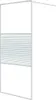 vidaXL Duschwand für Begehbare Dusche Weiß 90x195 cm Produktbild-Vorschau 1