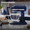 Rührschüssel aus Glas für KitchenAid 4.8L – Griff, Ausguss Produktbild-Vorschau 3