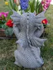 Süsser Gartendrache Augen zu Drache Figur Gartenfigur 27 cm Produktbild-Vorschau 8