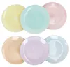 Pastello Set de 6 assiettes colorées grandes assiettes en Voir les images du produit 2