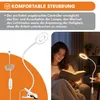 KRUMAD, lámpara de lectura con pinza, luz LED con pinza Vista previa de la imagen del producto 5