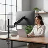 Plynová pružina na monitor Maclean 17"-32" 2-10kg čierna Náhľad obrázku produktu 3