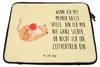 Mr. & Mrs. Panda Laptop Tasche Katze Wolle 20 x 28 cm - Produktbild-Vorschau 2