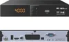 Front and back views of a black satellite receiver. Produktbild-Vorschau