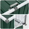 vidaXL Garten-Aufbewahrungsbox Grün 129 x 67 x 65 cm Produktbild-Vorschau 4
