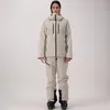 CMP Damen Stretch Skijacke Clima Protect mit Kapuze beige Produktbild-Vorschau 6