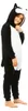 Pigiama Onesie Kigurumi Costume Travestimento Husky Nero Anteprima dell’immagine prodotto 10