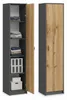 Bücherregal Kleiderschrank Regal 50 cm breit Schrank Produktbild-Vorschau 1