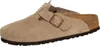 A single taupe Birkenstock Boston clog is shown from a side angle against a white background. Produktbild-Vorschau
