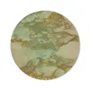 MuchoWow® Mauspad Mousepad Marmor - Muster - Grün - Gold Produktbild-Vorschau 1