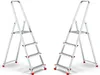 Drabina domowa aluminiowa składana HIGHER 4 stopniowa 125kg Podgląd zdjęcia produktu 2