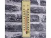 Holz Thermometer Außen Innen Außenthermometer Draußen Produktbild-Vorschau 2