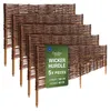 Creative Home rieten bedrand rieten schutting set van 5, Productafbeelding-voorbeeld 1