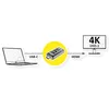 VALUE Display Adapter USB Typ C - HDMI 4K Produktbild-Vorschau 2