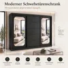 BELANO Schwebetürenschrank 200 cm mit Spiegel – Produktbild-Vorschau 7