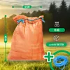 Bazko 20x Raschelsäcke 42x60 cm 15 kg | orange | Netzsäcke Produktbild-Vorschau 3