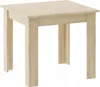 Set tavolo quadrato 80x80 rovere sonoma + 4 sedie grigio Anteprima dell’immagine prodotto 3