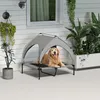 PawHut Erhöhtes Hundebett mit Baldachin Haustierbett Produktbild-Vorschau 2