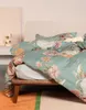 Essenza Satin-Bettwäsche-Garnitur Orianna Farbe Dusty teal Produktbild-Vorschau 4