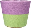 INNA-Glas Blumenkorb NERIONKO Duo, lila-grün, 16 cm, Ø 19 Produktbild-Vorschau 1