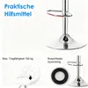 2er Set Barhocker Höhenverstellbar Drehbar Barstuhl Produktbild-Vorschau 5