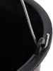 A close-up view of the handle attachment of a black bucket. Anteprima dell’immagine prodotto