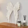 Wandobjekt: Engelsflügel aus Kunstharz, 55 cm, in Beige - Produktbild-Vorschau 2