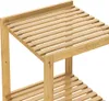 CASARIA® Badezimmer Regal Bambus 5 Ablagen Belastbarkeit Produktbild-Vorschau 5